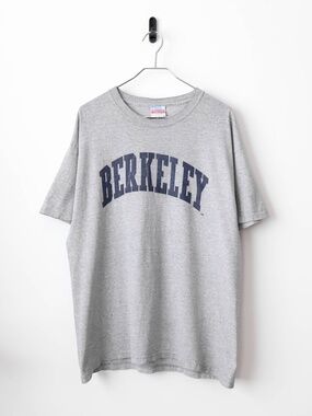 Vintage Y2K Berkeley University Faded Distressed School Shirt